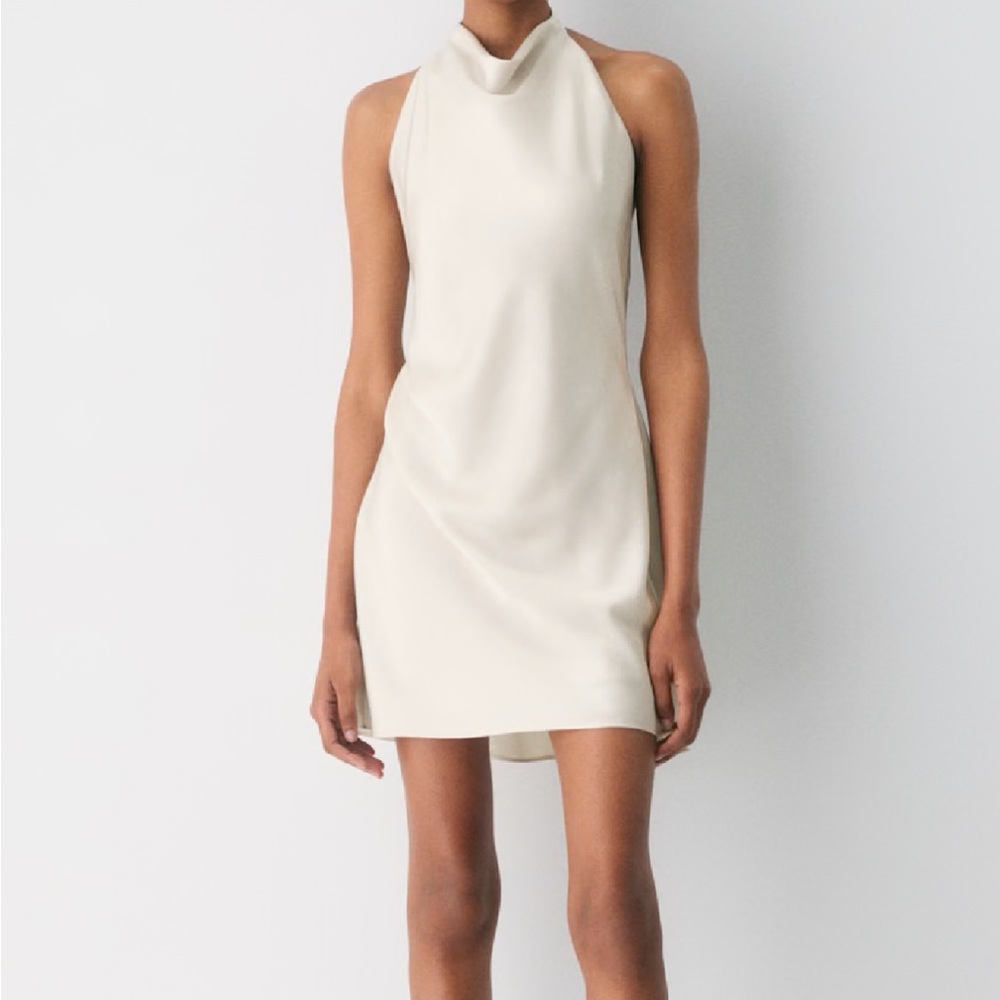 Aritzia Audience Satin Mini Dress